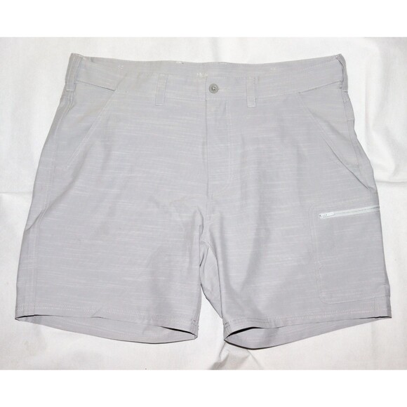 Huk Next Level Men's Outdoors Stretch Vented 7" Performance Shorts Size 2XL - Picture 1 of 7